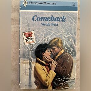 Vintage Harlequin‎ Paperback Book Comeback Author Nicola West